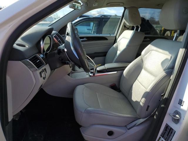 4JGDA5HB7FA574188 - 2015 MERCEDES-BENZ ML 350 4MATIC WHITE photo 7