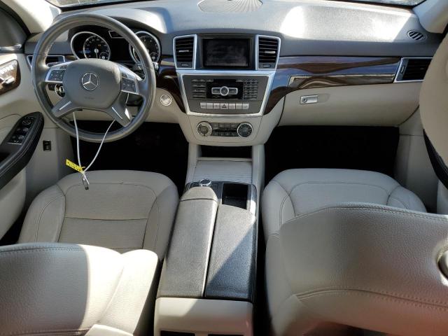 4JGDA5HB7FA574188 - 2015 MERCEDES-BENZ ML 350 4MATIC WHITE photo 8