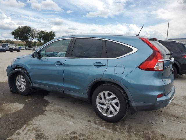 2HKRM3H7XGH557980 - 2016 HONDA CR-V EXL Turquesa foto 2