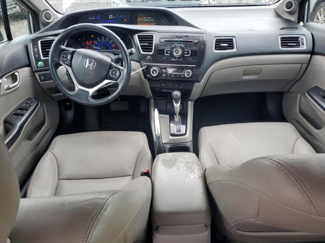 19XFB2F96DE079497 - 2013 HONDA CIVIC EXL Gümüş foto 8