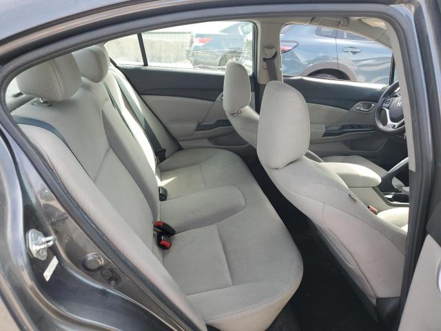2HGFB2F5XDH534595 - 2013 HONDA CIVIC LX 灰色 照片 10