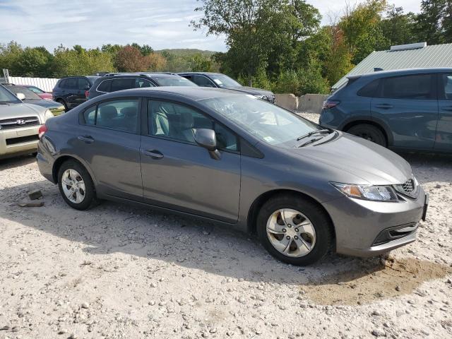 2HGFB2F5XDH534595 - 2013 HONDA CIVIC LX 灰色 照片 4