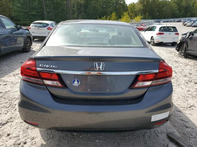 2HGFB2F5XDH534595 - 2013 HONDA CIVIC LX 灰色 照片 6