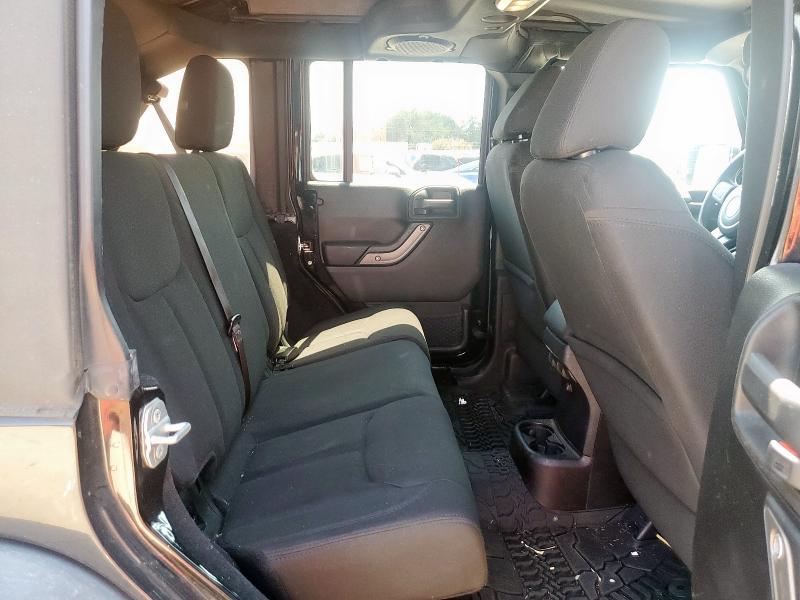 1C4BJWDGXEL308301 - 2014 JEEP WRANGLER U SPORT BLACK photo 11