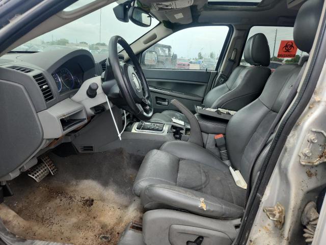 1J8HR78367C575284 - 2007 JEEP GRAND CHER SRT-8 SILVER photo 7