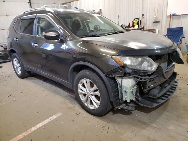 5N1AT2MV1EC852274 - 2014 NISSAN ROGUE S BROWN photo 4