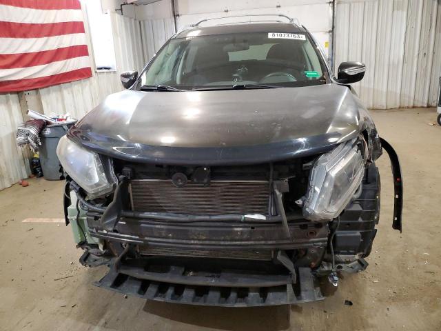 5N1AT2MV1EC852274 - 2014 NISSAN ROGUE S BROWN photo 5