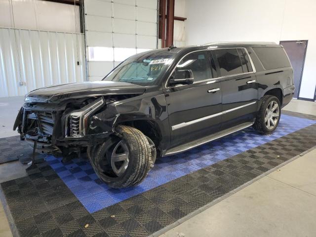 1GYS4HKJ8HR142518 - 2017 CADILLAC ESCALADE ESV LUXURY BLACK photo 1