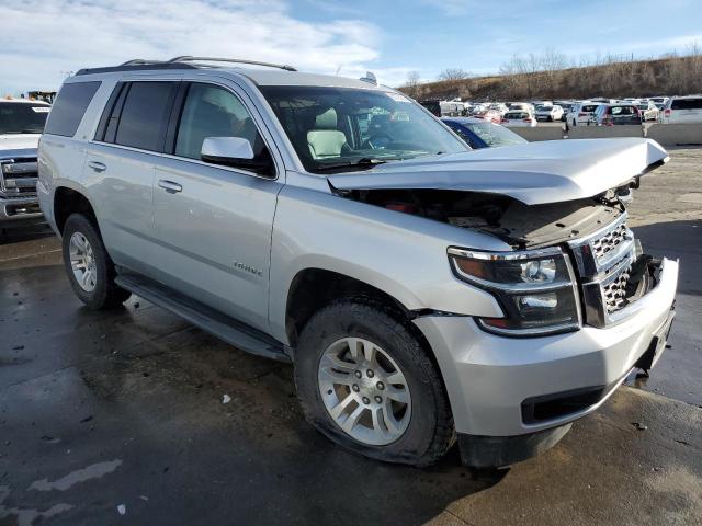 1GNSKBKC7HR168738 - 2017 CHEVROLET TAHOE K1500 LT SILVER photo 4