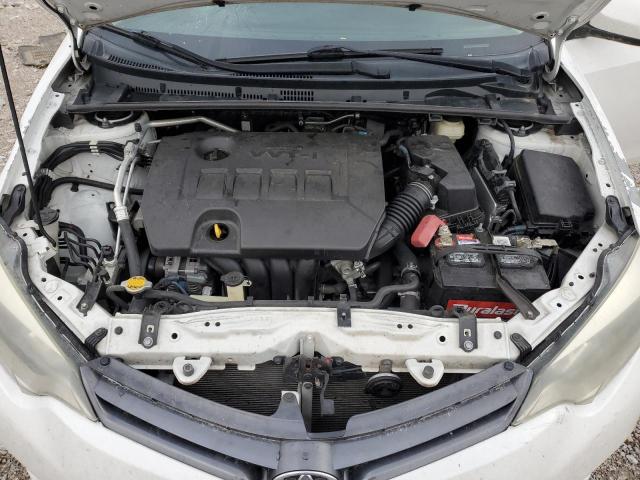 5YFBURHE1GP479109 - 2016 TOYOTA COROLLA L WHITE photo 11