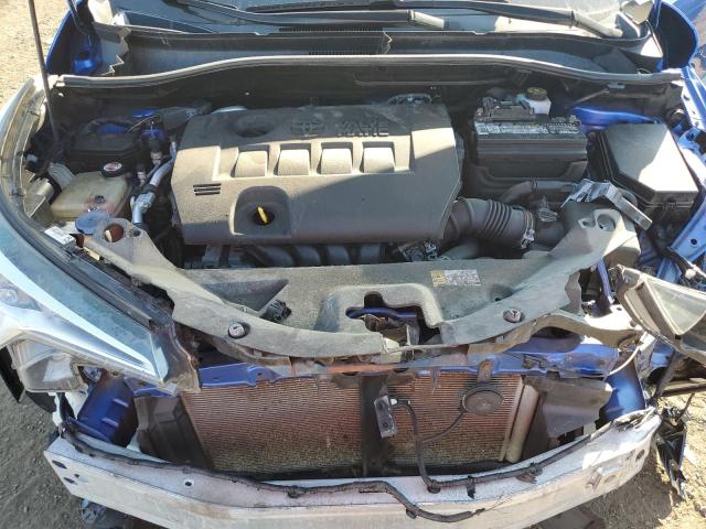 NMTKHMBX9JR014172 - 2018 TOYOTA C-HR XLE Կապույտ լուսանկար 11