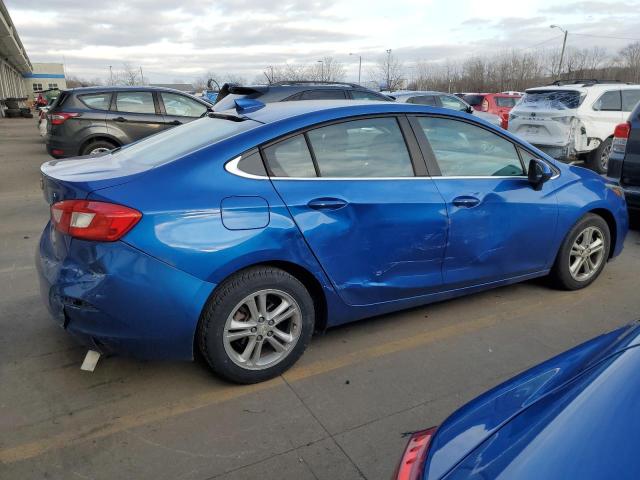 1G1BE5SM4G7258264 - 2016 CHEVROLET CRUZE LT BLUE photo 3