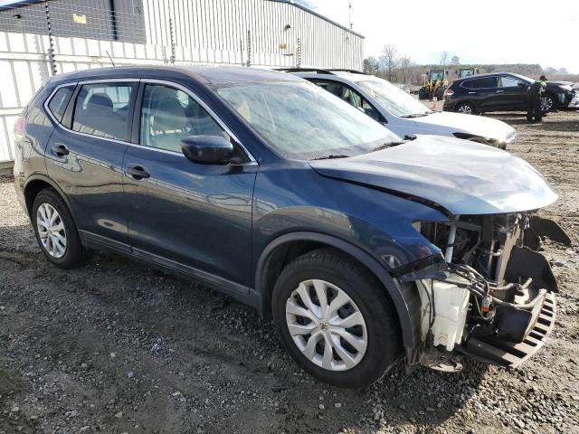 5N1AT2MT9GC925781 - 2016 NISSAN ROGUE S BLUE photo 4