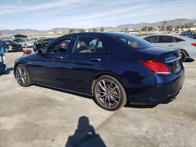 W1KWF6EB7LR587437 - 2020 MERCEDES-BENZ C 43 AMG BLUE photo 2