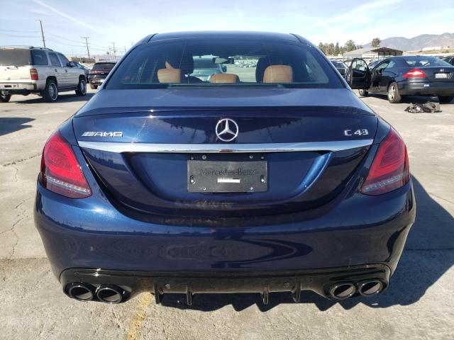 W1KWF6EB7LR587437 - 2020 MERCEDES-BENZ C 43 AMG BLUE photo 6