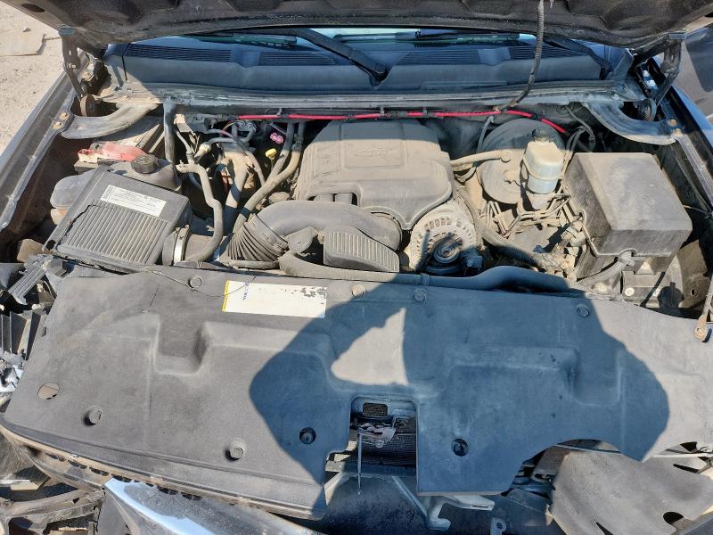 2GCEC13CX81327059 - 2008 CHEVROLET SILVERADO C1500 BLACK photo 11