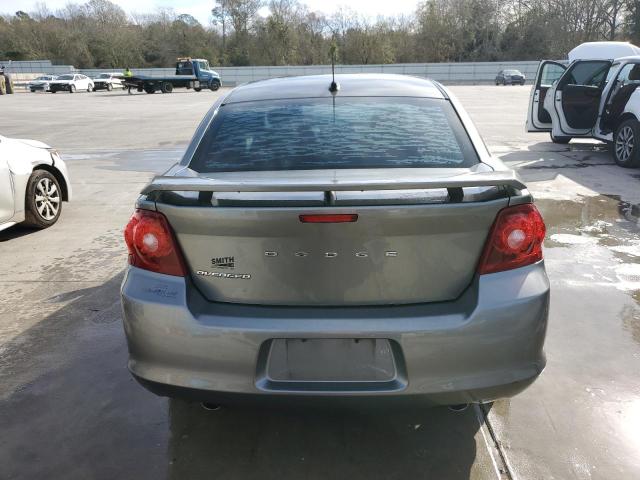 1C3CDZAG9DN619999 - 2013 DODGE AVENGER SE GRAY photo 6