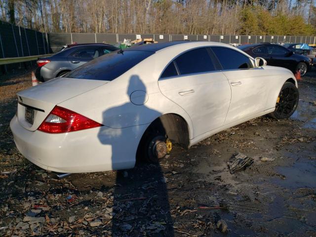 WDDDJ75X26A071271 - 2006 MERCEDES-BENZ CLS 500C WHITE photo 3