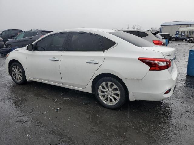 3N1AB7AP7JL659624 - 2018 NISSAN SENTRA S WHITE photo 2