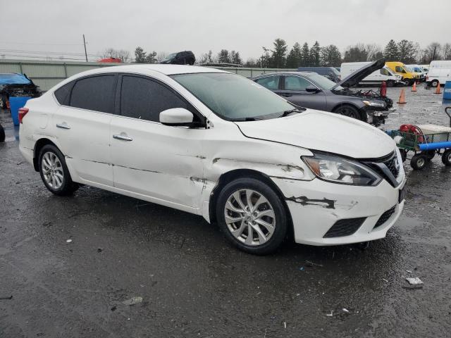 3N1AB7AP7JL659624 - 2018 NISSAN SENTRA S WHITE photo 4