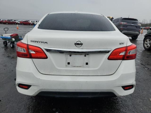 3N1AB7AP7JL659624 - 2018 NISSAN SENTRA S WHITE photo 6