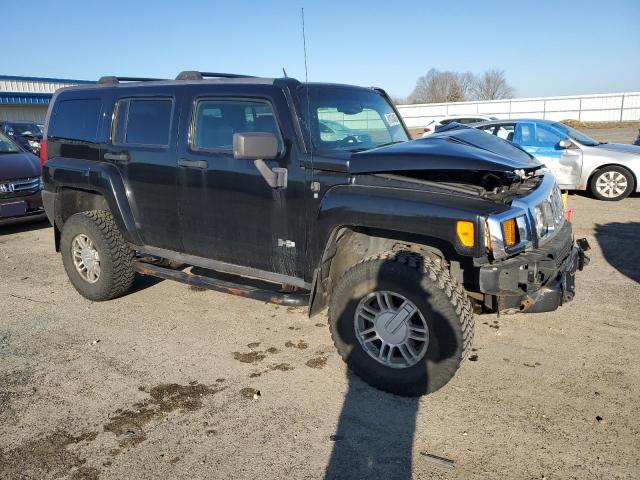 5GTDN13E978132744 - 2007 HUMMER H3 BLACK photo 4