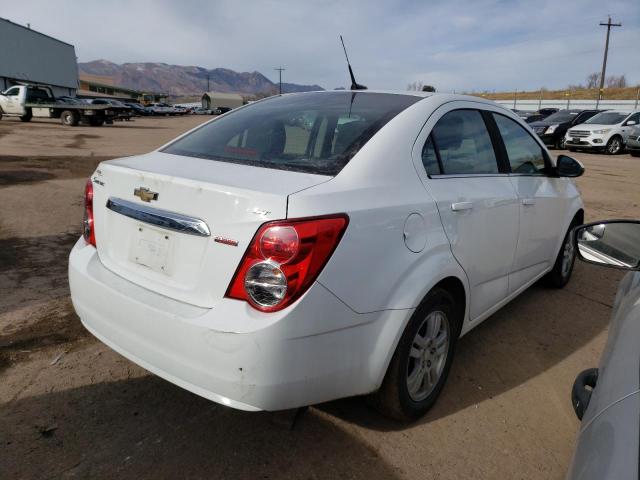 1G1JC5SBXE4103538 - 2014 CHEVROLET SONIC LT WHITE photo 3