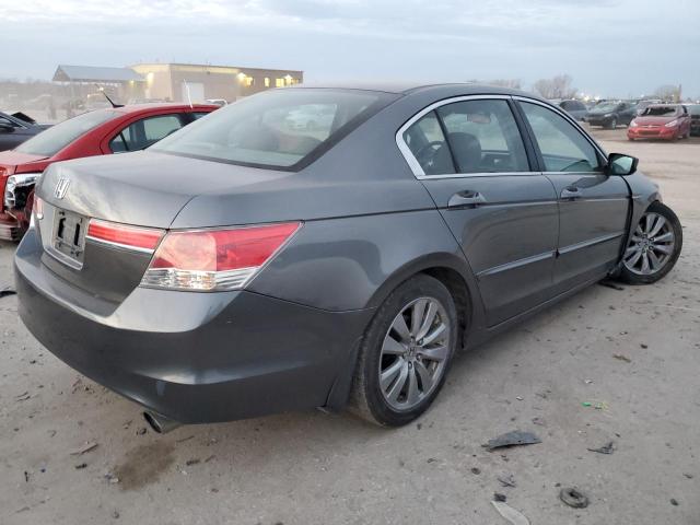 1HGCP2F73BA072625 - 2011 HONDA ACCORD EX GRAY photo 3