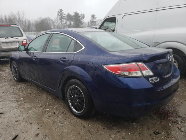 1YVHZ8BH8B5M05579 - 2011 MAZDA 6 I BLUE photo 2