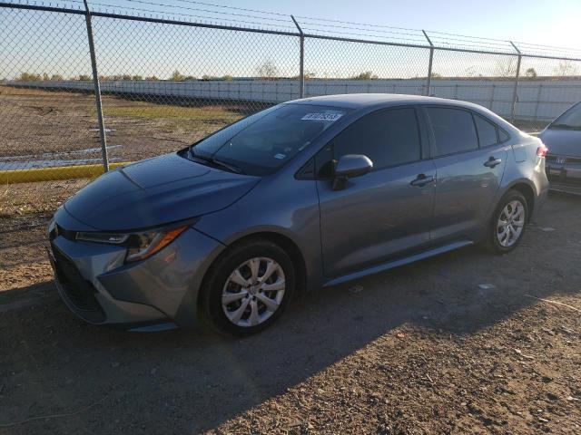 JTDEPRAE3LJ111236 - 2020 TOYOTA COROLLA LE TURQUOISE photo 1