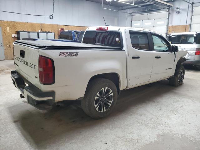 1GCGTDENXN1320204 - 2022 CHEVROLET COLORADO Z71 WHITE photo 3