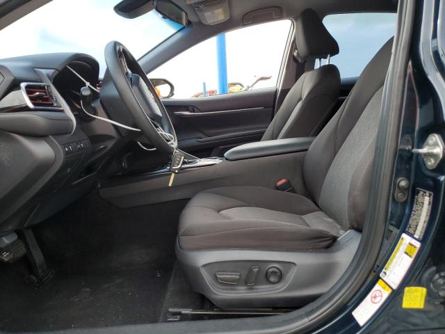 4T1B11HK4JU593630 - 2018 TOYOTA CAMRY L BLUE photo 7