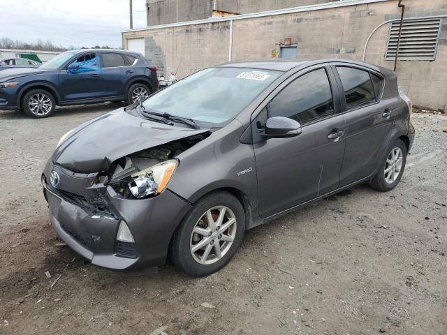 JTDKDTB32D1533859 - 2013 TOYOTA PRIUS C CHARCOAL photo 1