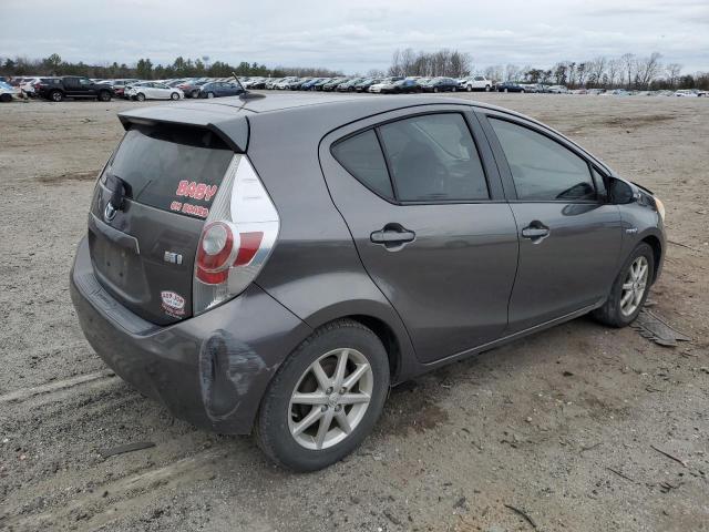 JTDKDTB32D1533859 - 2013 TOYOTA PRIUS C CHARCOAL photo 3