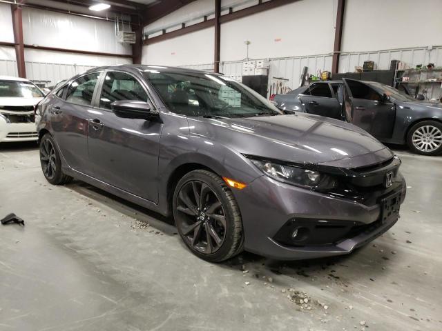 2HGFC2E8XLH600134 - 2020 HONDA CIVIC SPORT GRAY photo 4