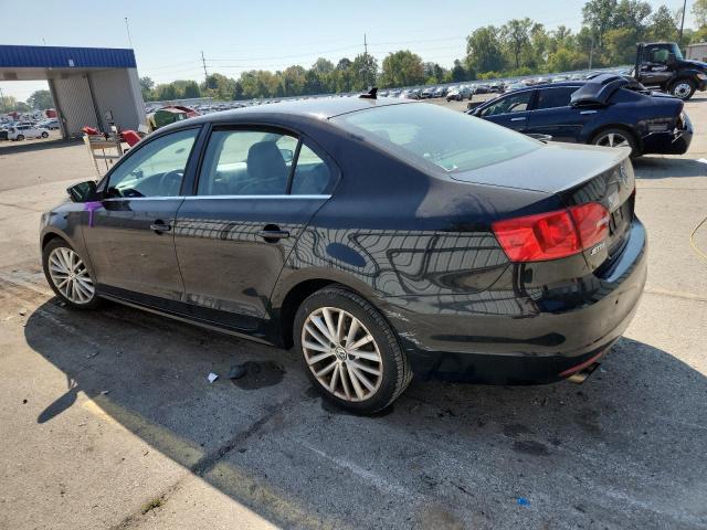 3VWL17AJ8EM384766 - 2014 VOLKSWAGEN JETTA SEL BLACK photo 2