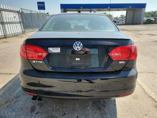 3VWL17AJ8EM384766 - 2014 VOLKSWAGEN JETTA SEL BLACK photo 6