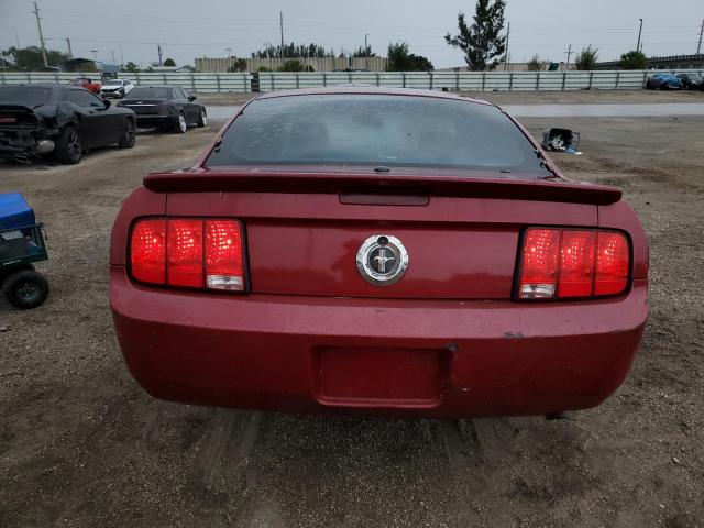 1ZVFT80N275312343 - 2007 FORD MUSTANG RED photo 6