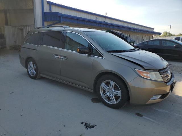 5FNRL5H93BB069221 - 2011 HONDA ODYSSEY TOURING 金色 照片 4