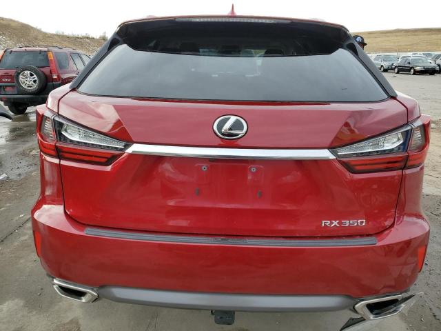 2T2BZMCA8HC132219 - 2017 LEXUS RX 350 BASE RED photo 6