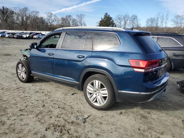 1V2ER2CA2KC580590 - 2019 VOLKSWAGEN ATLAS SEL BLUE photo 2