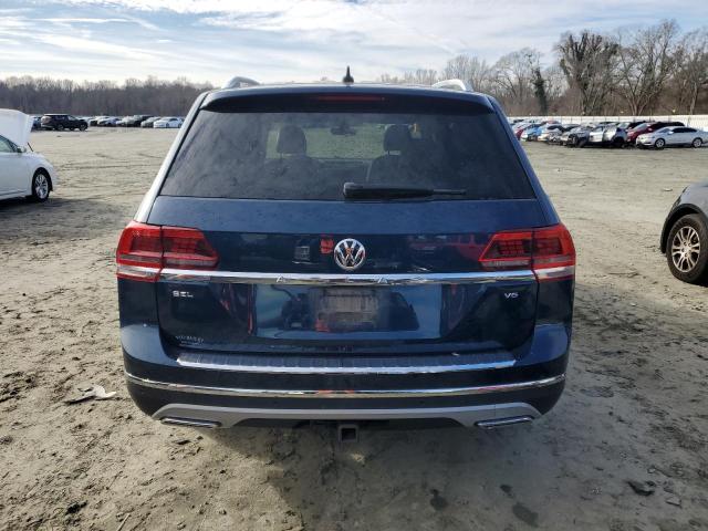 1V2ER2CA2KC580590 - 2019 VOLKSWAGEN ATLAS SEL BLUE photo 6