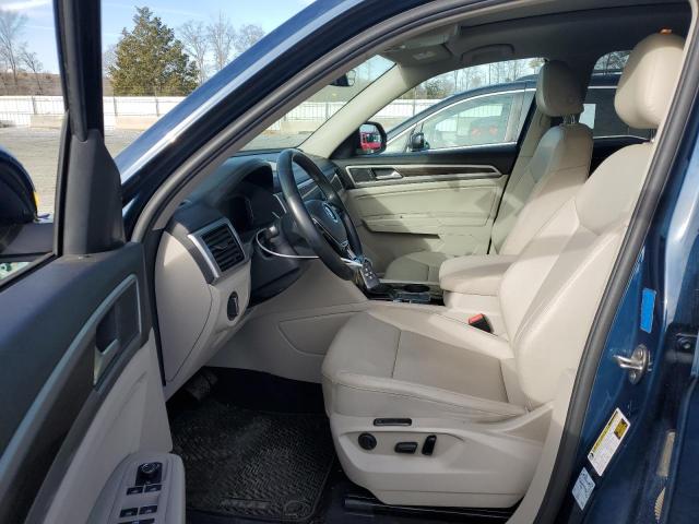 1V2ER2CA2KC580590 - 2019 VOLKSWAGEN ATLAS SEL BLUE photo 7