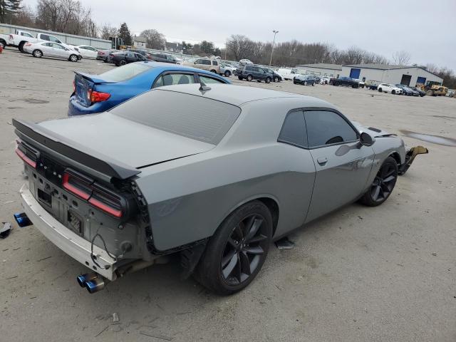 2C3CDZFJXKH723797 - 2019 DODGE CHALLENGER R/T SCAT PACK GRAY photo 3