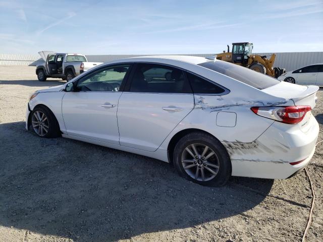 5NPE24AF5GH263964 - 2016 HYUNDAI SONATA SE WHITE photo 2