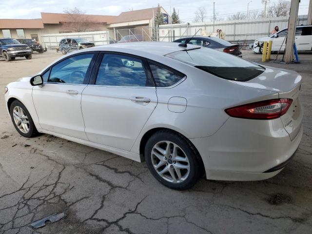 1FA6P0H76G5134182 - 2016 FORD FUSION SE WHITE photo 2