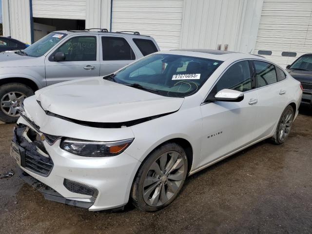 1G1ZH5SX1GF256915 - 2016 CHEVROLET MALIBU PREMIER WHITE photo 1