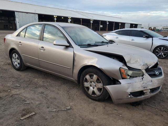 5NPET46C77H200649 - 2007 HYUNDAI SONATA GLS BEIGE photo 4