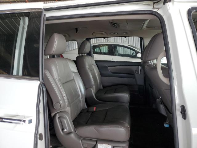 5FNRL5H90BB045846 - 2011 HONDA ODYSSEY TOURING WHITE photo 11