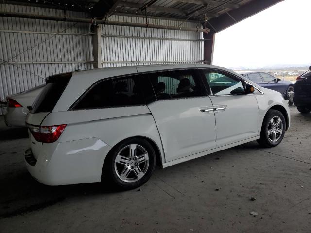 5FNRL5H90BB045846 - 2011 HONDA ODYSSEY TOURING WHITE photo 3